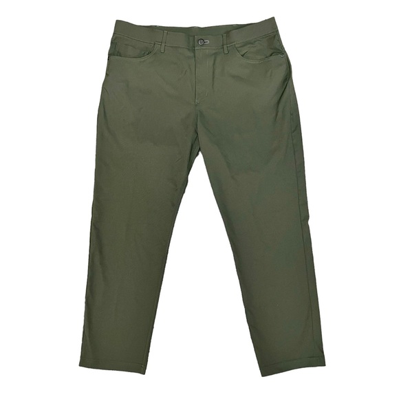 Public Rec Pants Public Rec Workday Pants Trousers Dark Olive Green 34 Waist 28 Inseam